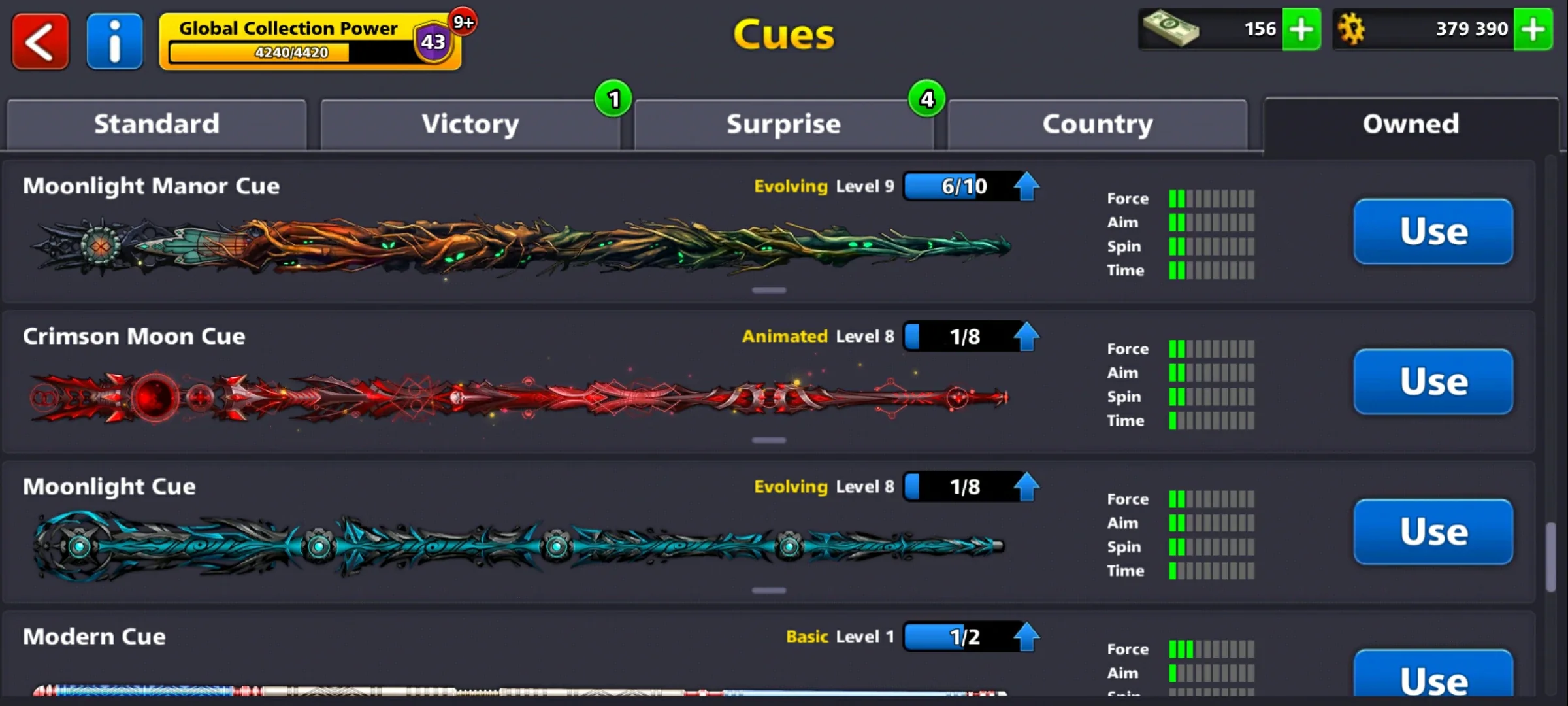 0-3 Billion Coins, 3 Animated, 1 Max Cues, +80 Opened Leg. Box and +50 Champion Box | 8 Ball Pool Account - Image 4