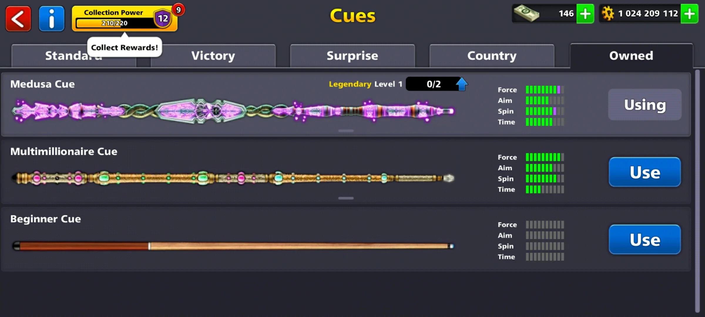 1 Billion Coins, 1 Legendary Cue & 66 Leg. Box | 8 Ball Pool Account - Image 5