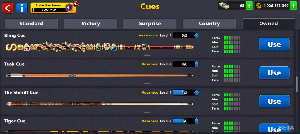 1 Billion Coins & 10 Legendary Cues | Elite Miniclip Account | 8 Ball Pool - Image 10