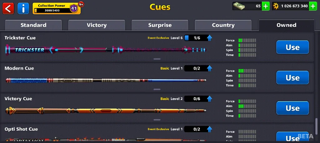 1 Billion Coins & 10 Legendary Cues | Elite Miniclip Account | 8 Ball Pool - Image 11