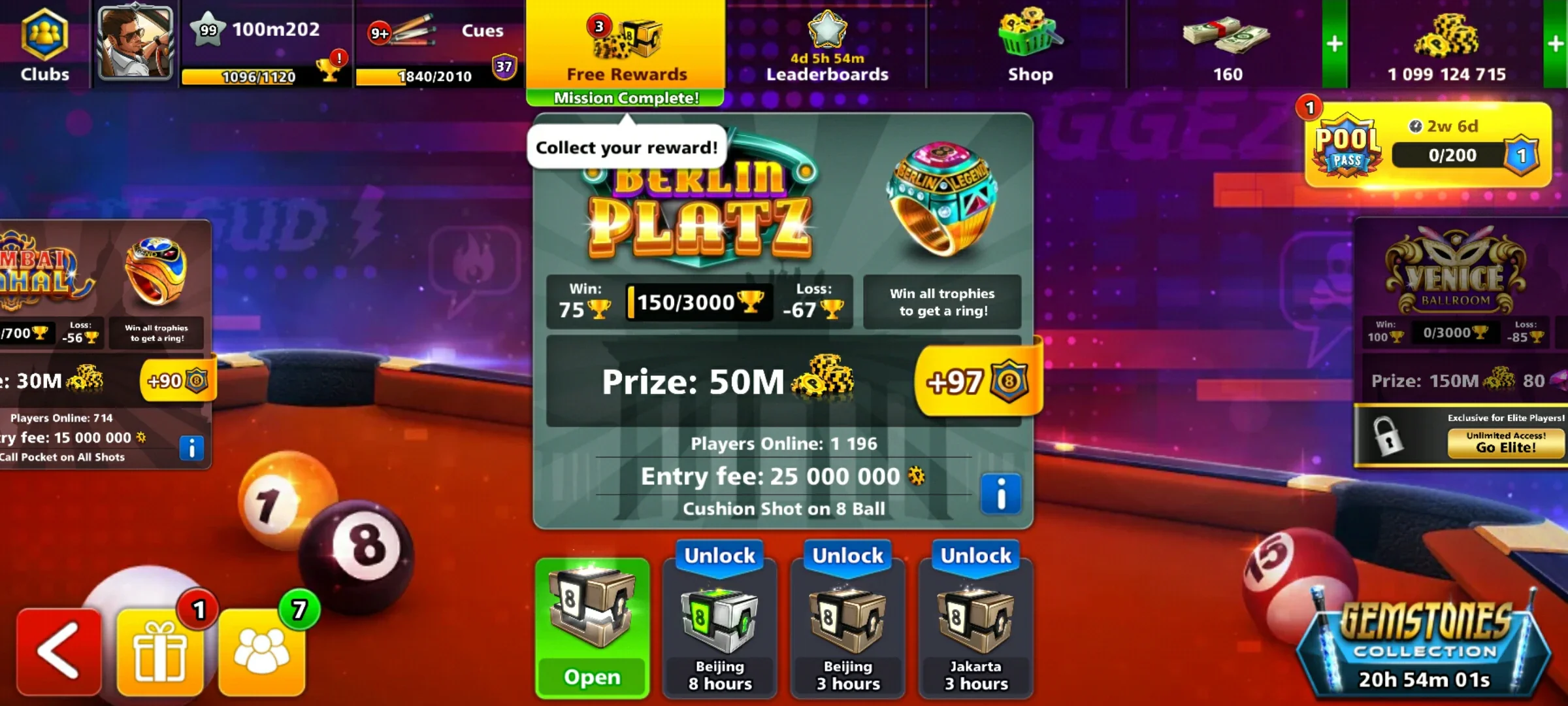 1 Billion Coins & 12 Legendary Cues | 8 Ball Pool Account - Image 9