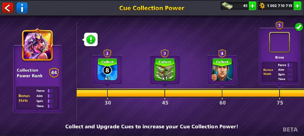 1 Billion Coins, 13 Legendary Cues | Elite Miniclip Account | 8 Ball Pool - Image 14