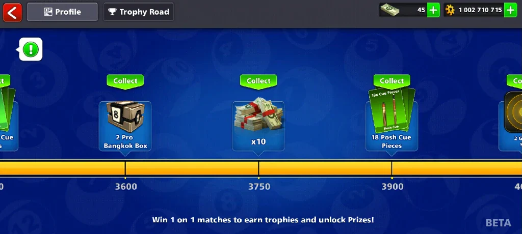 1 Billion Coins, 13 Legendary Cues | Elite Miniclip Account | 8 Ball Pool - Image 16
