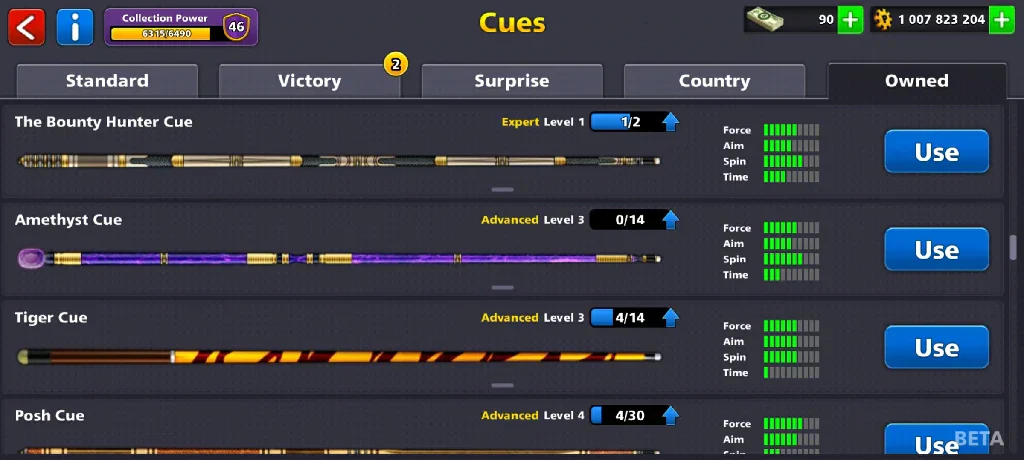 1 Billion Coins & 14 Legendary Cues | 8 Ball Pool Account - Image 4