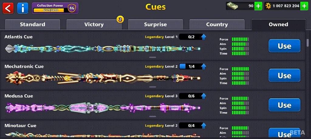 1 Billion Coins & 14 Legendary Cues | 8 Ball Pool Account - Image 8