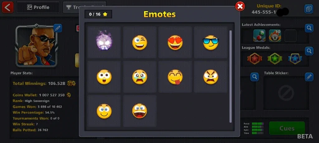 1 Billion Coins & 3300 Cash | 8 Ball Pool Account - Image 6