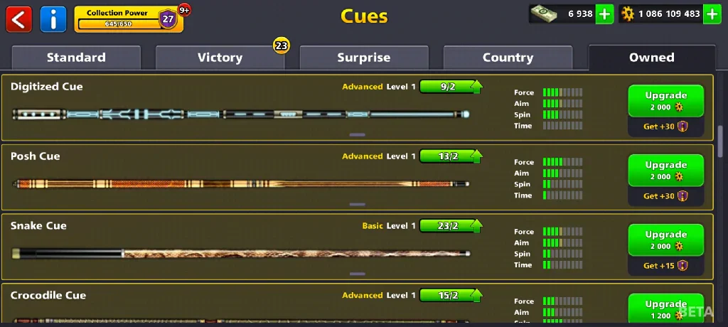1 Billion Coins & 6900 Cash | 8 Ball Pool Account - Image 5