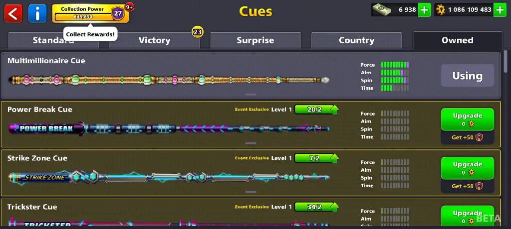 1 Billion Coins & 6900 Cash | 8 Ball Pool Account - Image 7
