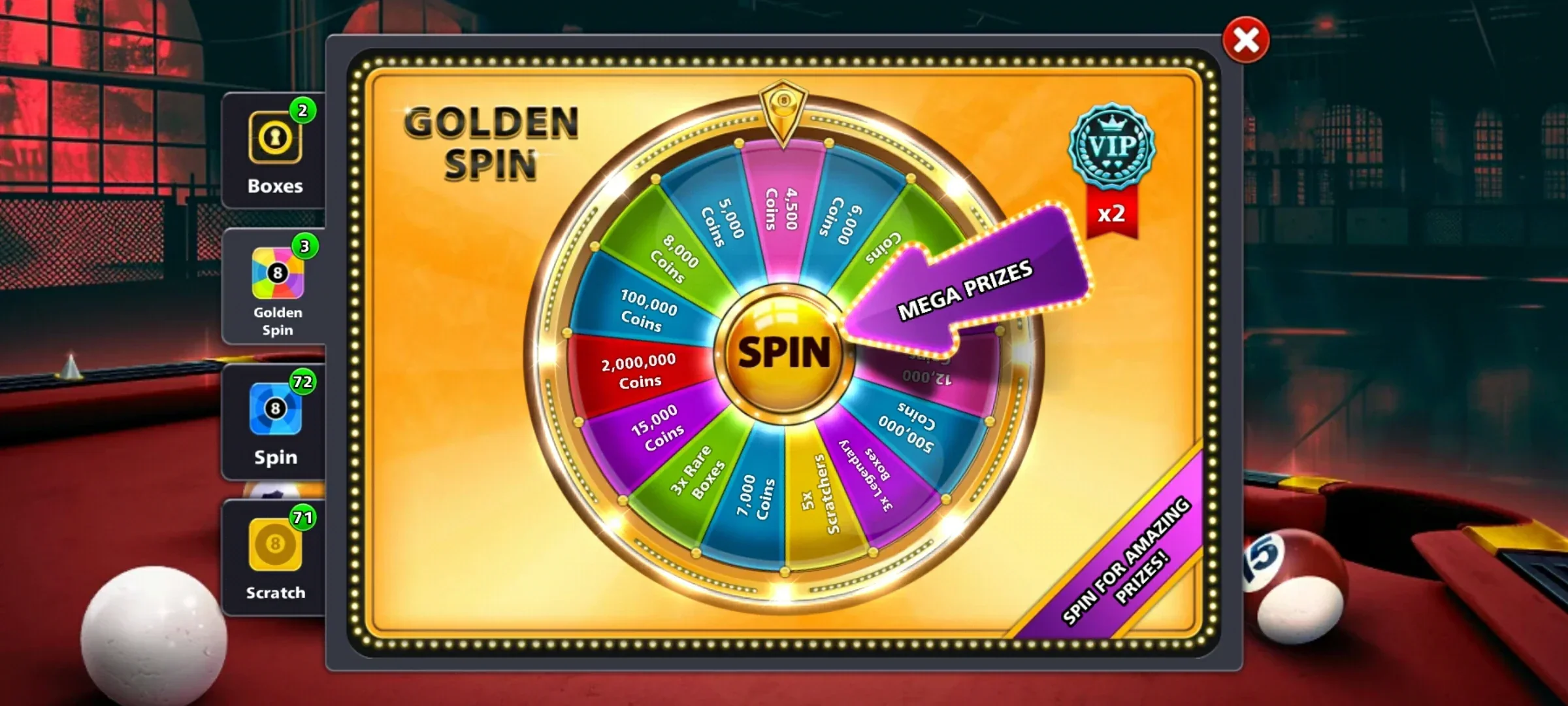 1 Billion Coins & 11 Legendary Cues | Diamond VIP 8 Ball Pool Account - Image 8