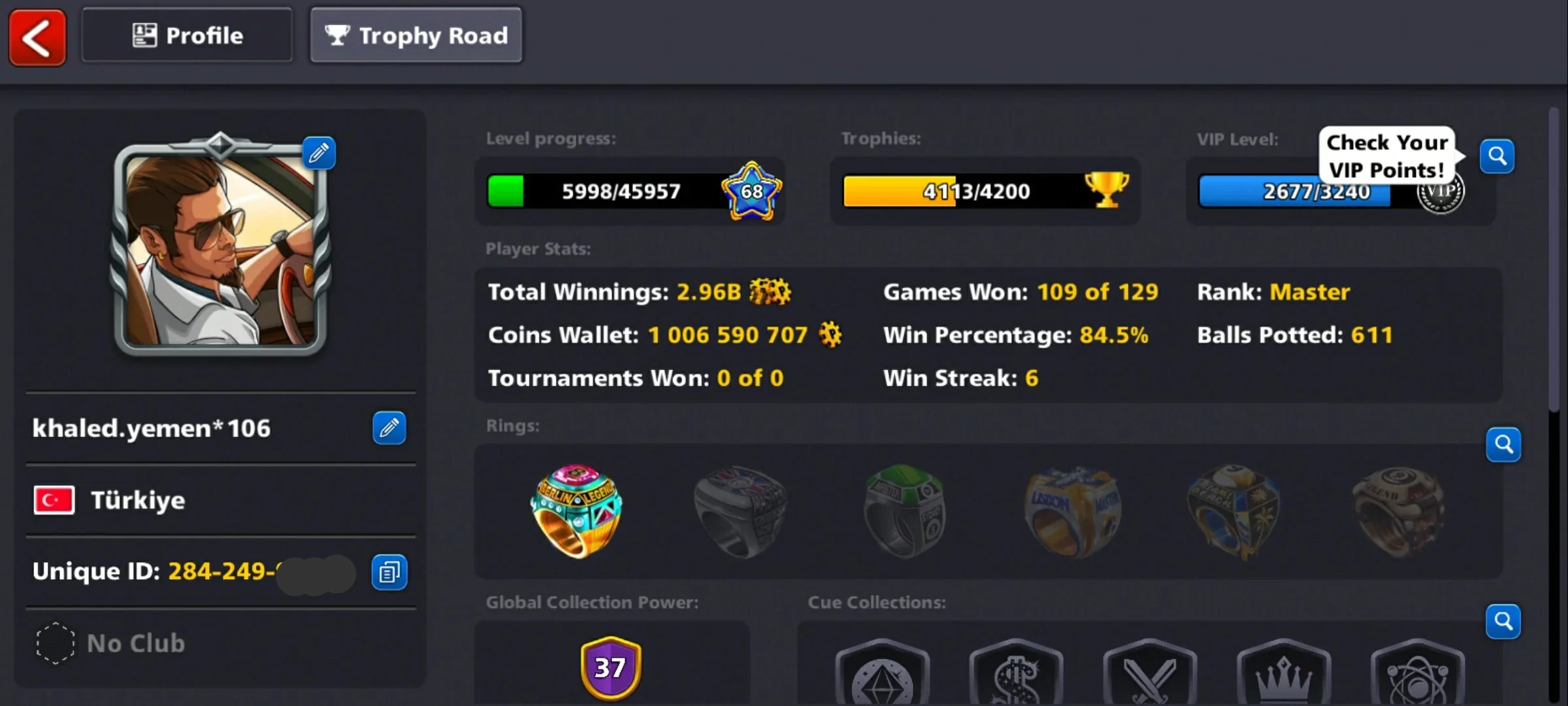 1 Billion Coins and 10 Legendary Cues | 8 Ball Pool Account - Image 8
