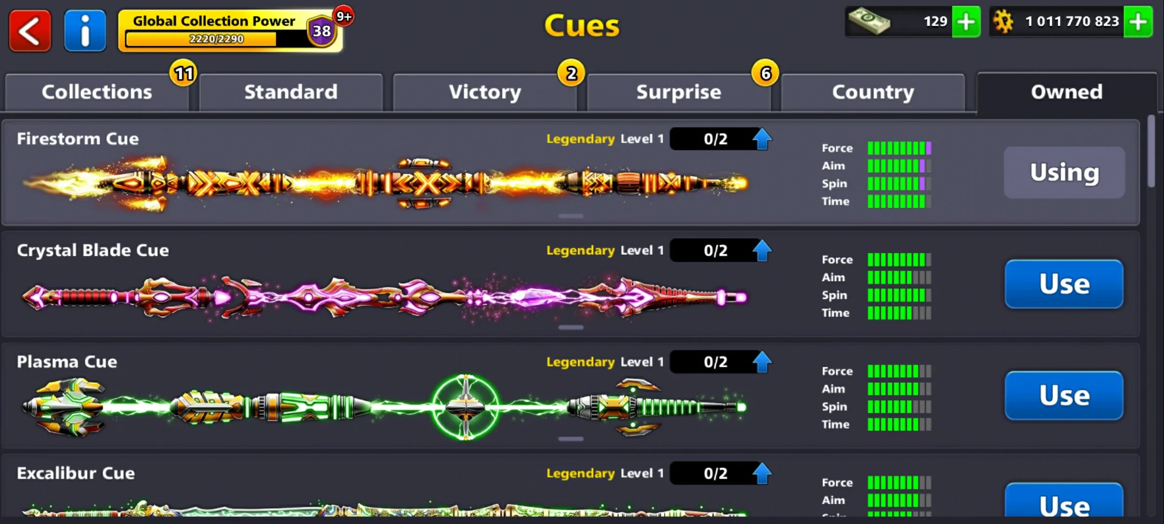 1 Billion Coins and 14 Legendary Cues | 8 Ball Pool Account - Image 7