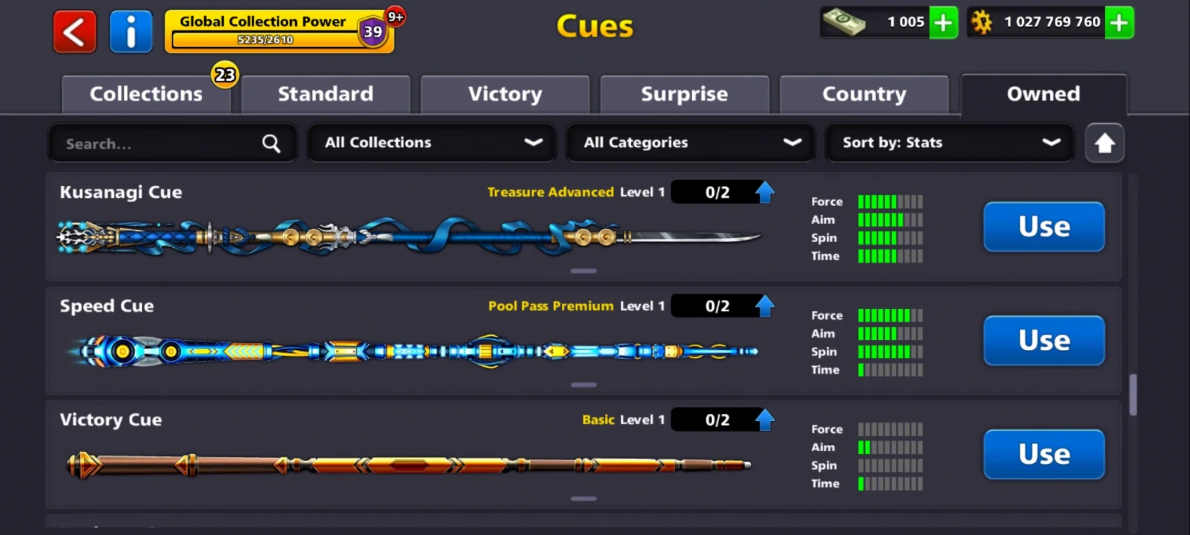 1 Billion Coins | x18 Legendary Cues | 8 Ball Pool Account - Image 11