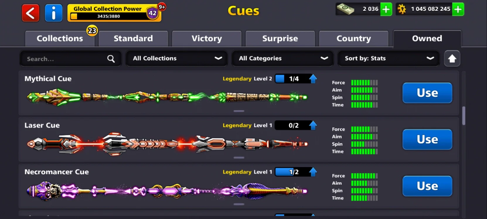 1 Billion Coins | x15 Legendary Cues | 8 Ball Pool Account - Image 7