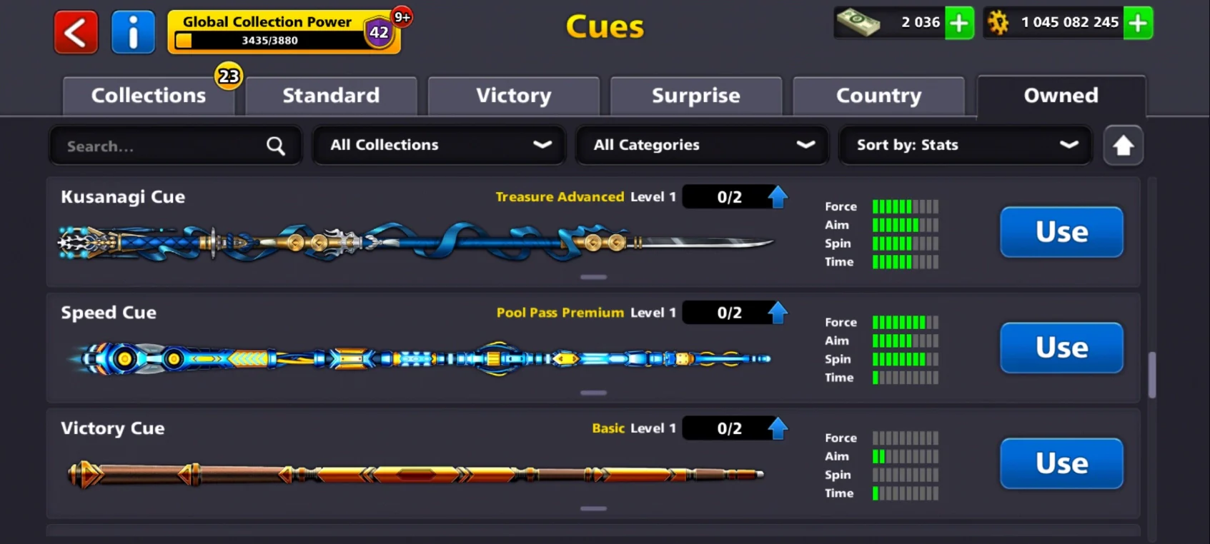 1 Billion Coins | x15 Legendary Cues | 8 Ball Pool Account - Image 9