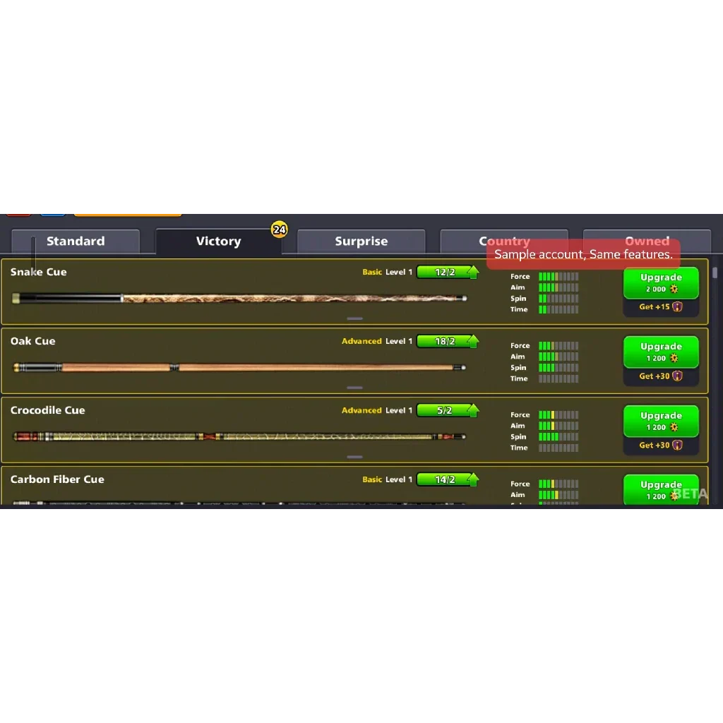 100 Million Coins, 5000 Cash | Starter Miniclip Account | 8 Ball Pool - Image 2