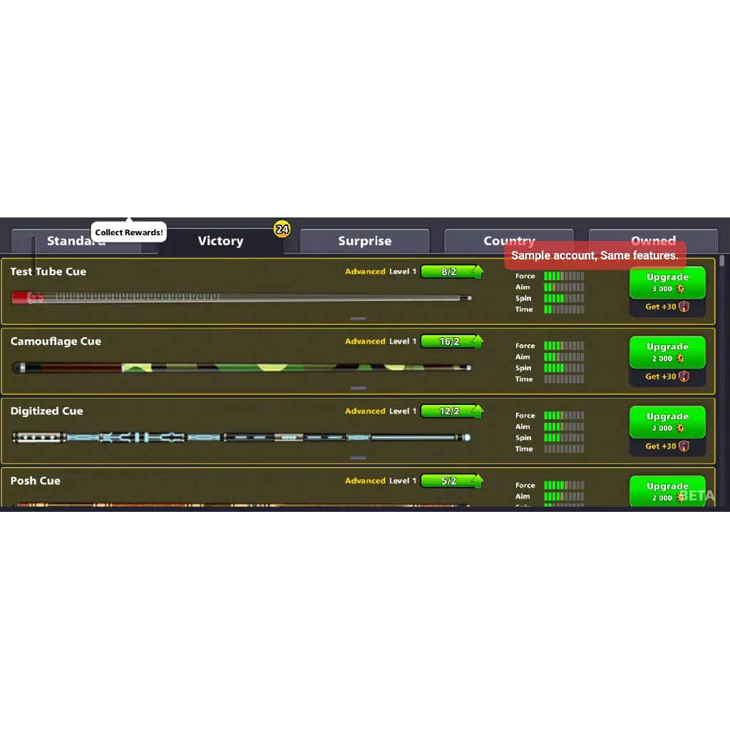 100 Million Coins, 5000 Cash | Starter Miniclip Account | 8 Ball Pool - Image 3