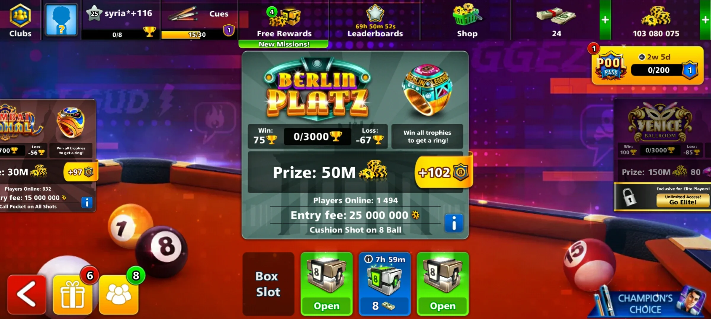 100 Million Coins & 80 Legendary Box  | 8 Ball Pool Account - Image 7