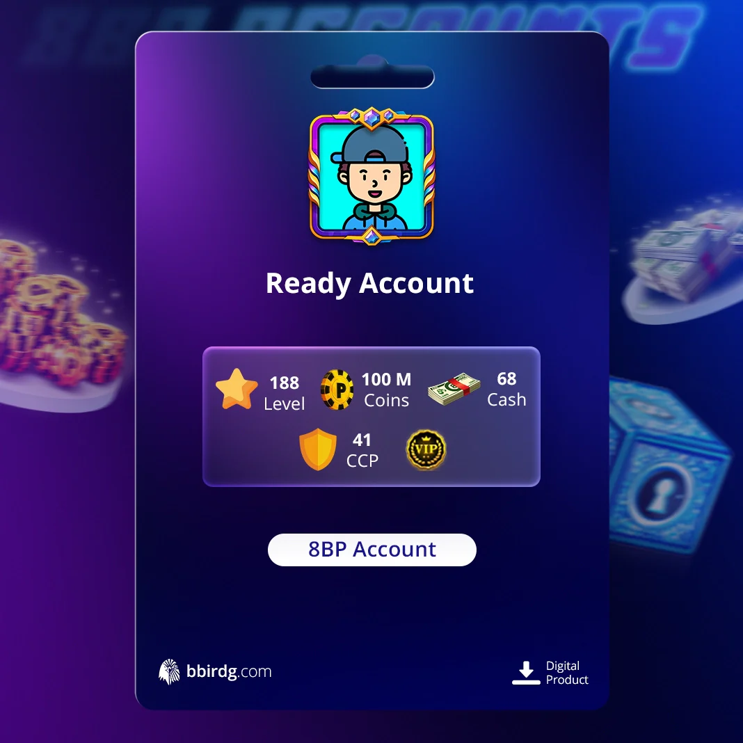100 Million Coins and Rings | 8 Ball Pool Account