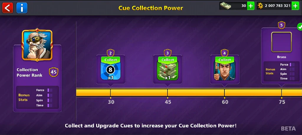 2 Billion Coins, 12 Legendary Cues, 1 Max Cue | Elite Miniclip Account | 8 Ball Pool - Image 12
