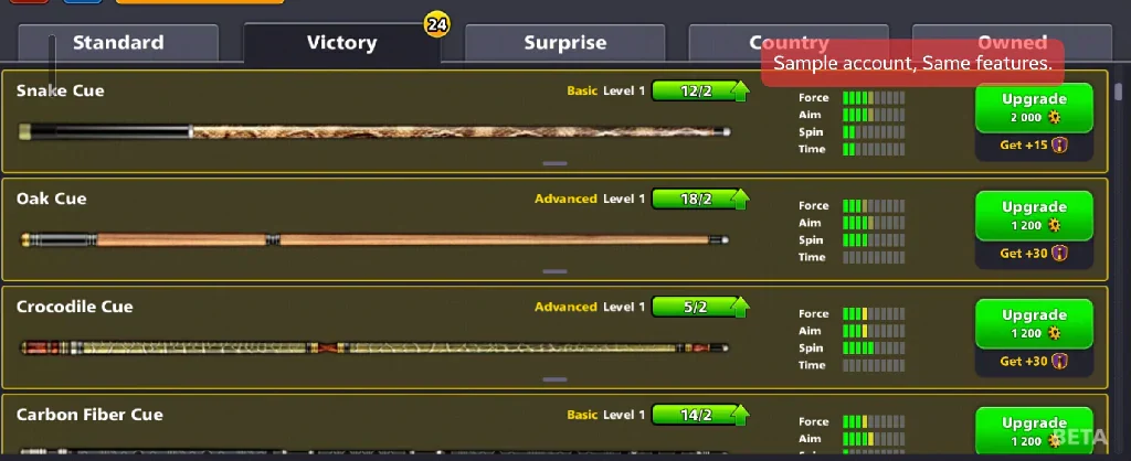 2 Billion Coins & 7300 Cash | 8 Ball Pool Account - Image 3