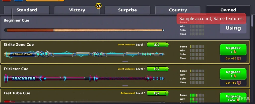 300 Million Coins, 6000 Cash | Premium Miniclip Account | 8 Ball Pool - Image 7