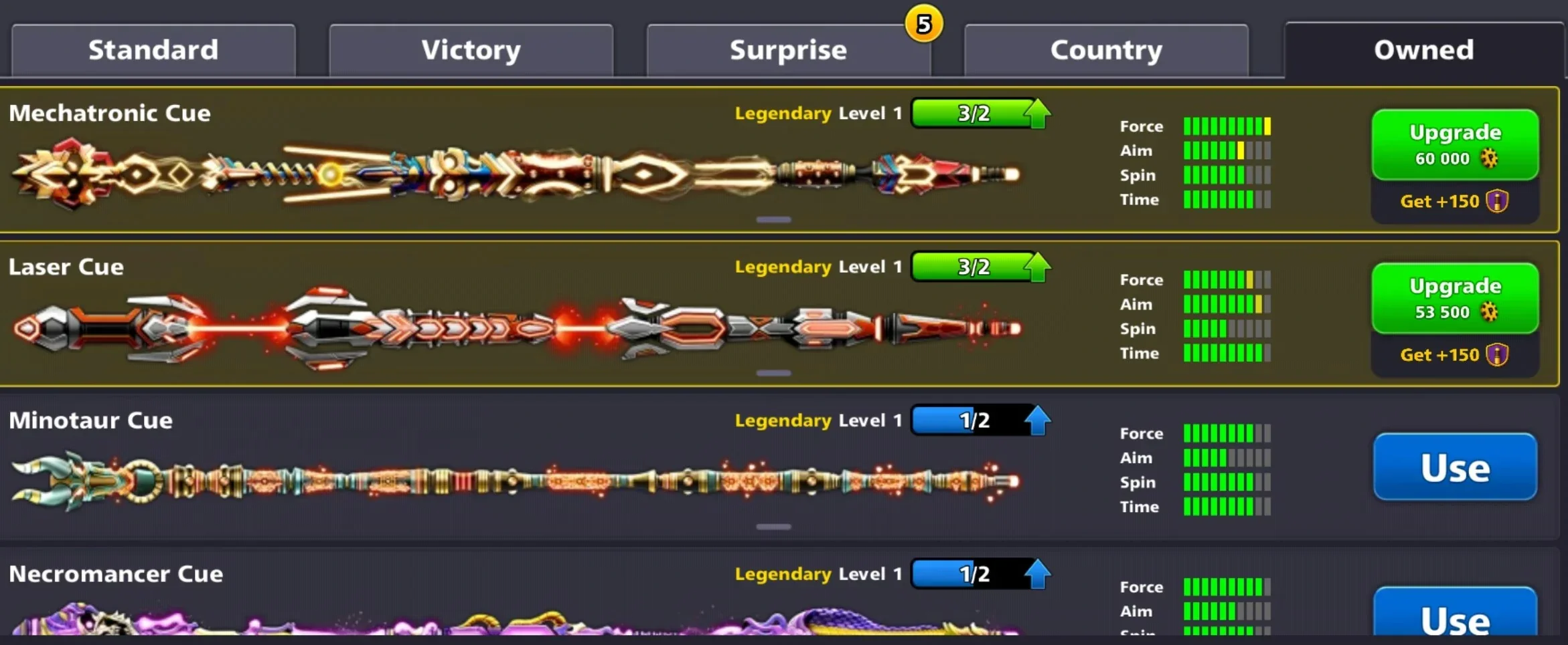 500 Million Coins & 10 Legendary Cues | Diamond VIP 8 Ball Pool Account - Image 4