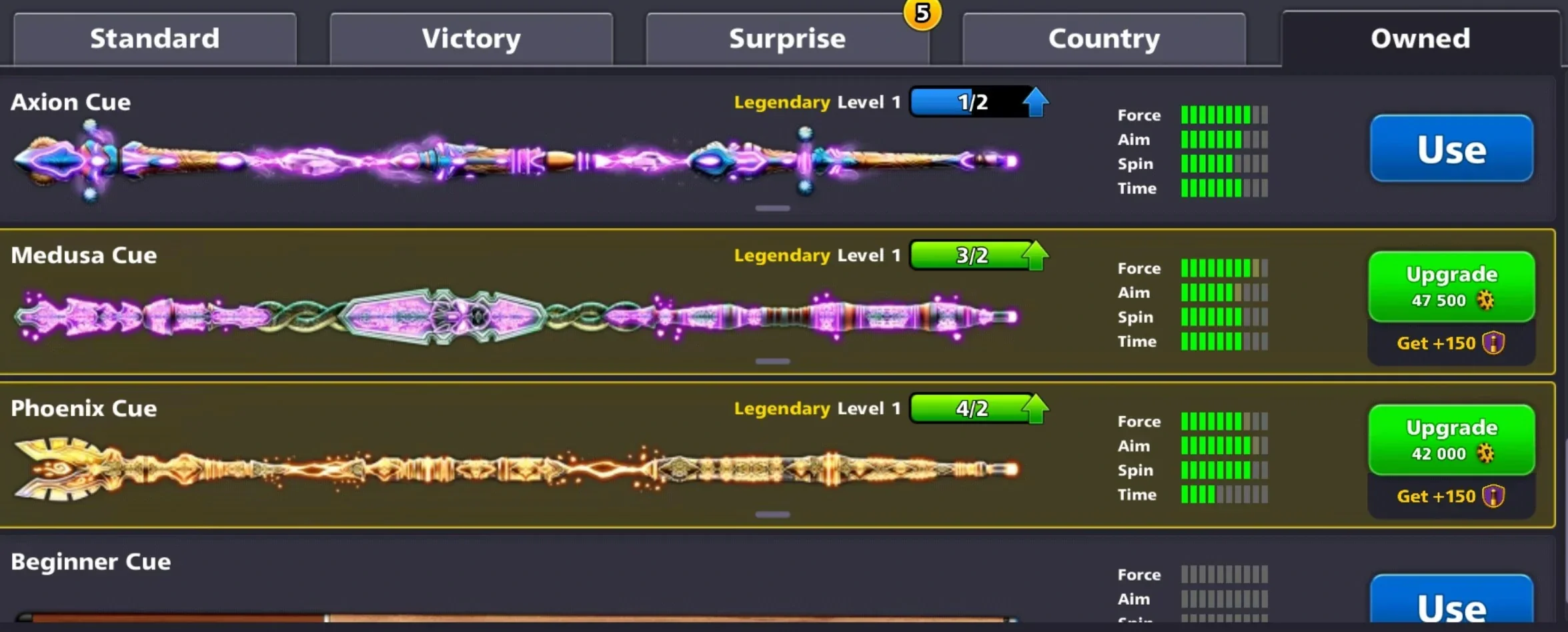 500 Million Coins & 10 Legendary Cues | Diamond VIP 8 Ball Pool Account - Image 5