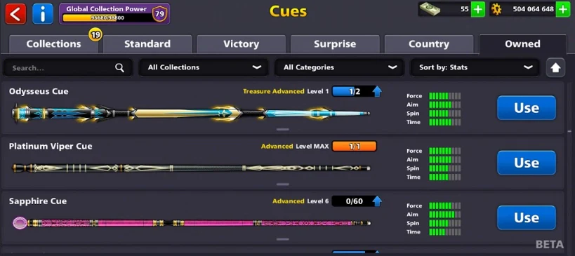 500M Coins | x20 Legendary Cues | 8 Ball Pool Account - Image 12