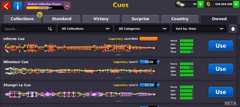 500M Coins | x20 Legendary Cues | 8 Ball Pool Account - Image 16