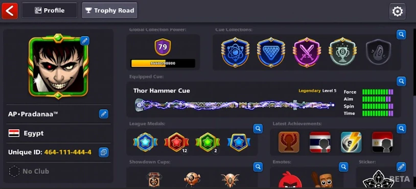 500M Coins | x20 Legendary Cues | 8 Ball Pool Account - Image 2