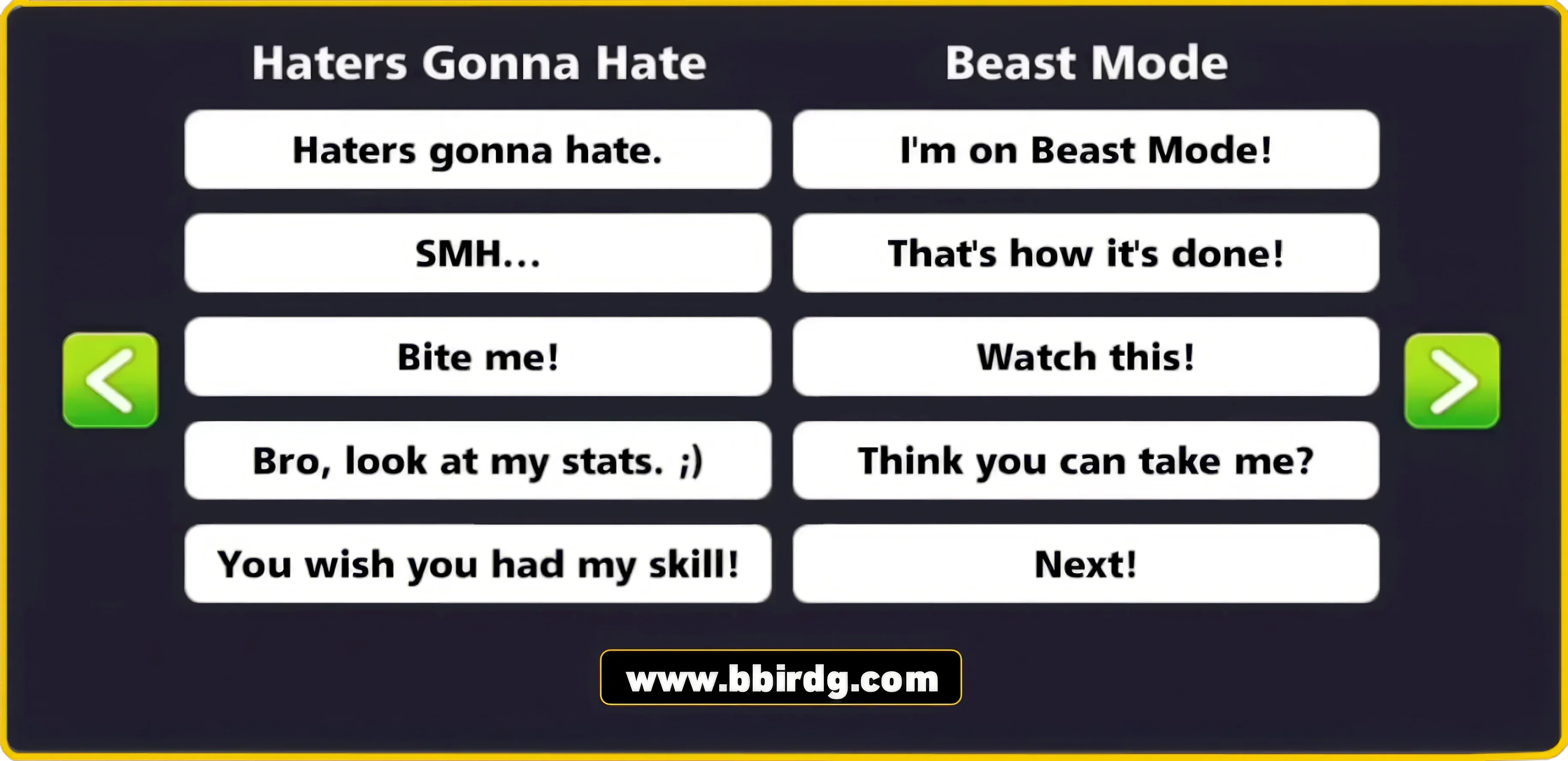 7 Chat Packs Bundle | 8 Ball Pool - Image 3