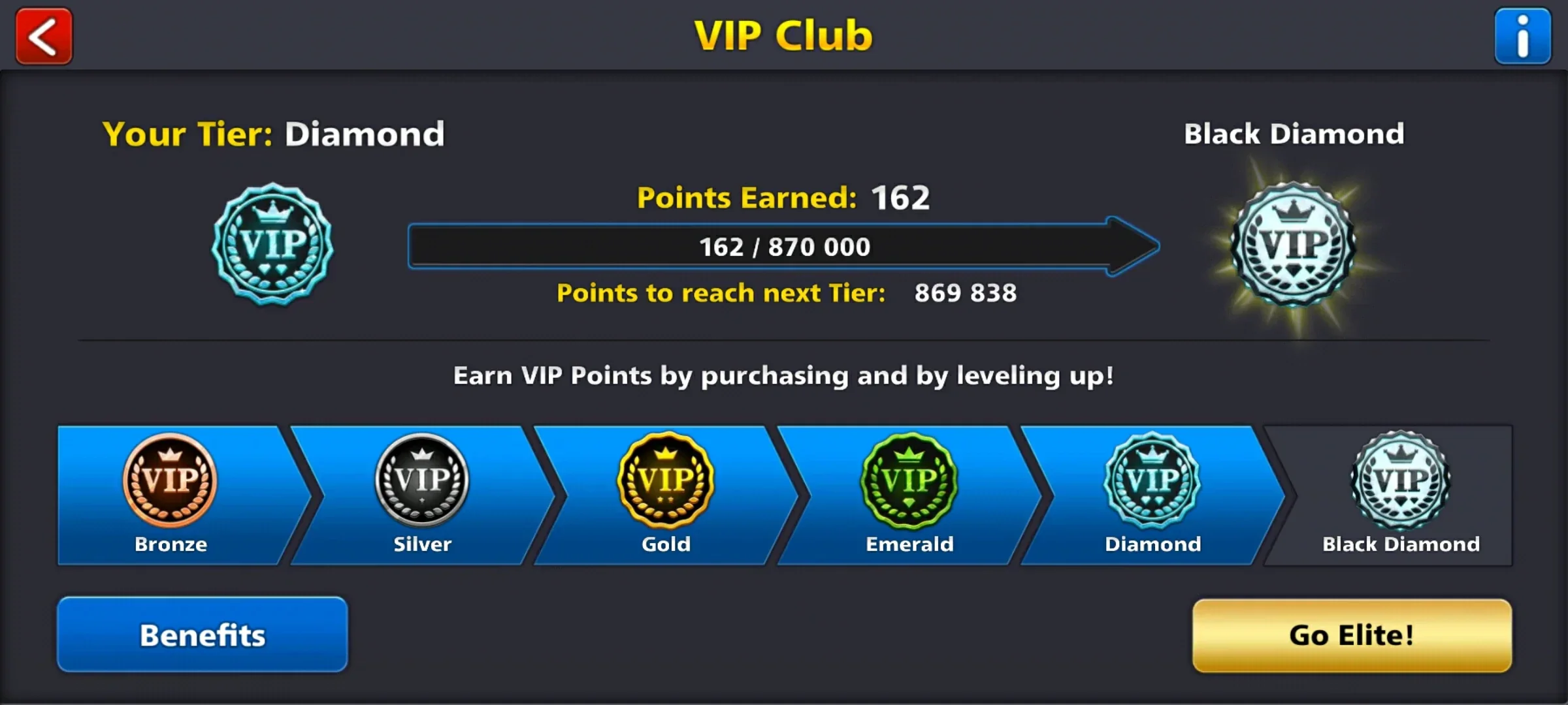 800 Million Coins & 11 Legendary Cues | Diamond VIP 8 Ball Pool Account - Image 2