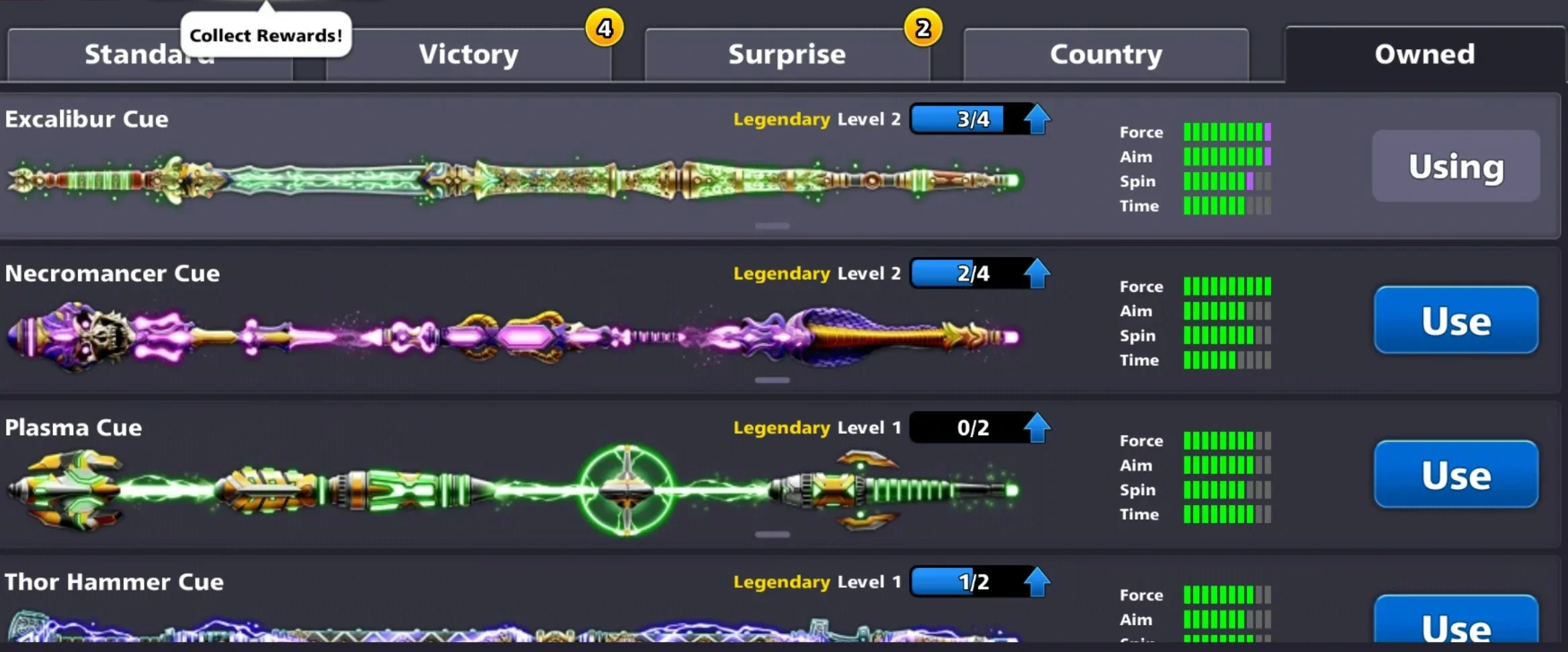 800 Million Coins & 11 Legendary Cues | Diamond VIP 8 Ball Pool Account - Image 3