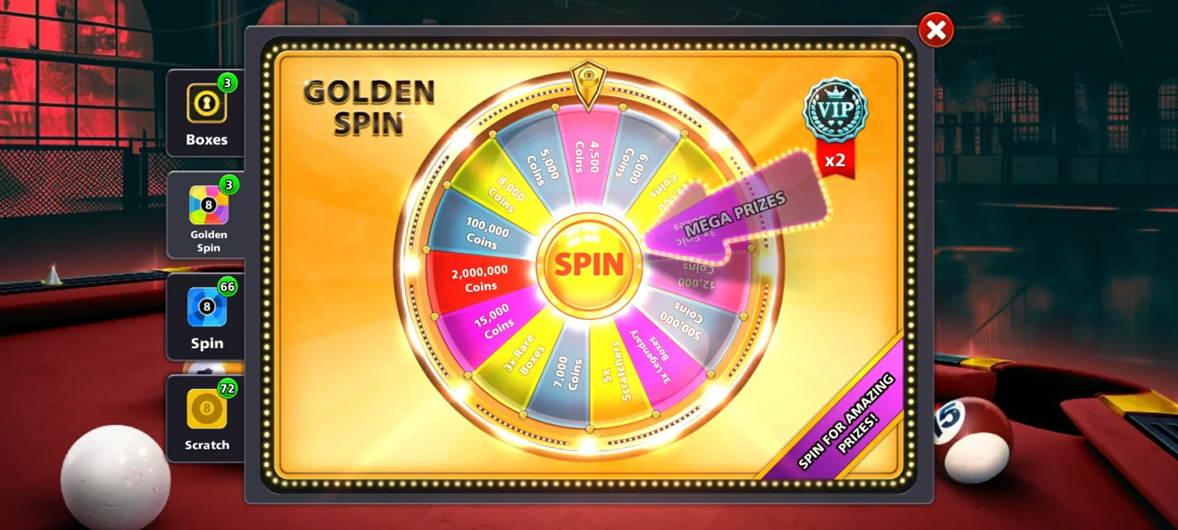 800 Million Coins & 11 Legendary Cues | Diamond VIP 8 Ball Pool Account - Image 9