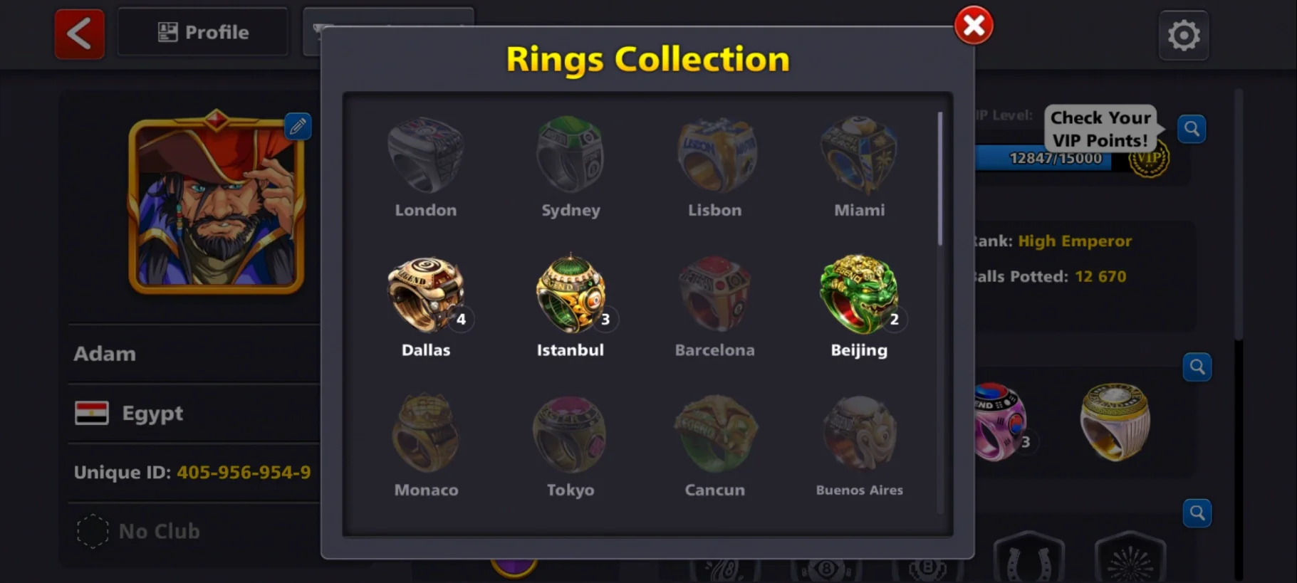 850M Coins | x3 Legendary Cues | 8 Ball Pool Account - Image 13