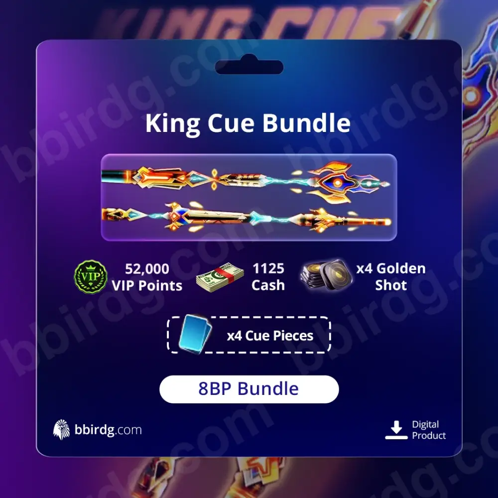 King Cue Bundle | 8 Ball Pool