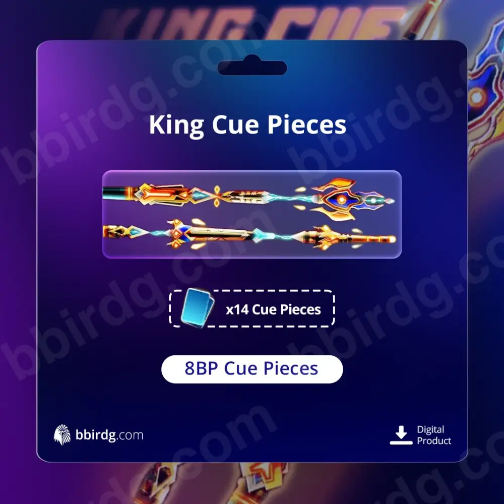 King Cue x14 Pieces | 8 Ball Pool