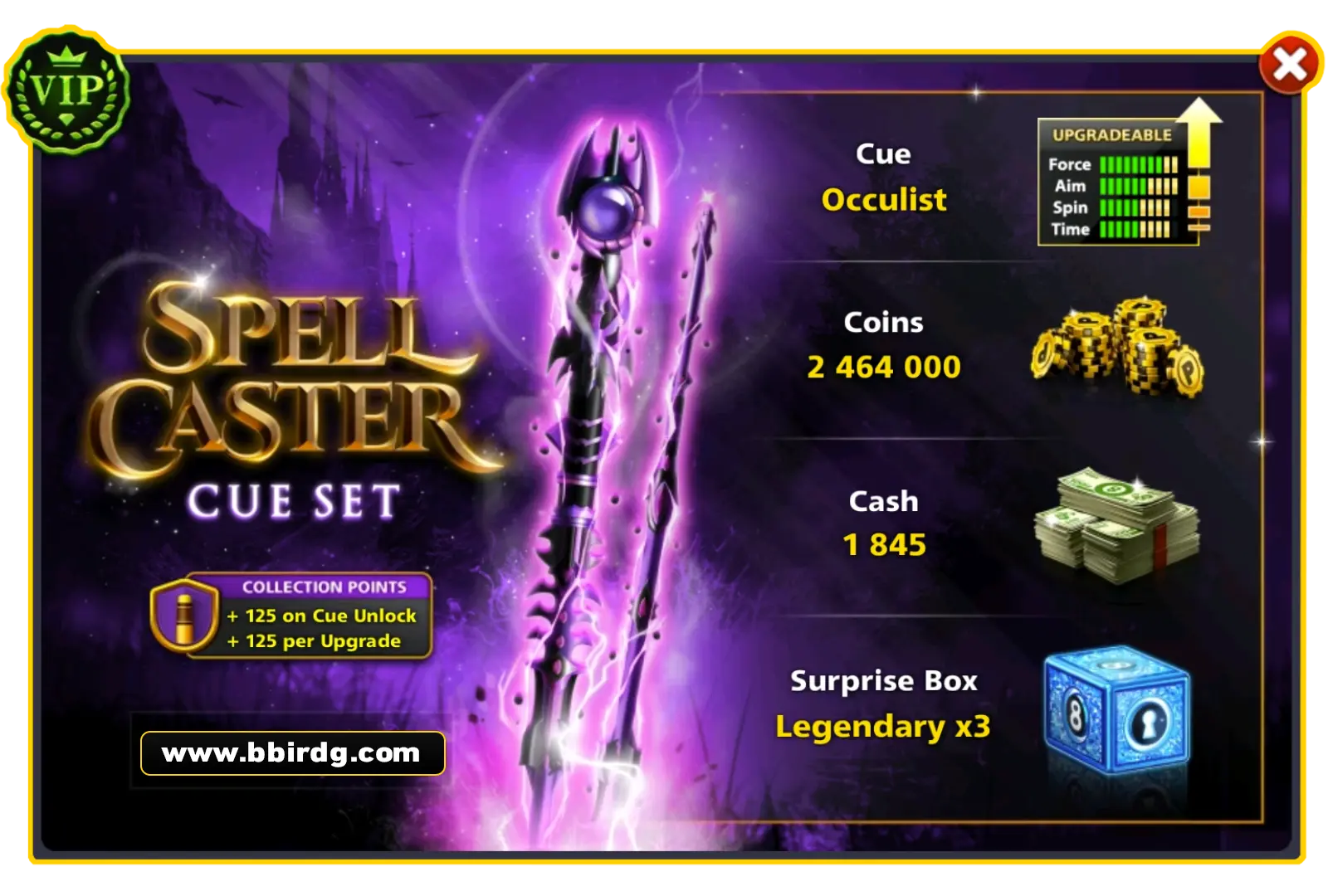 Occulist Cue - Spell Caster Set | 8 Ball Pool