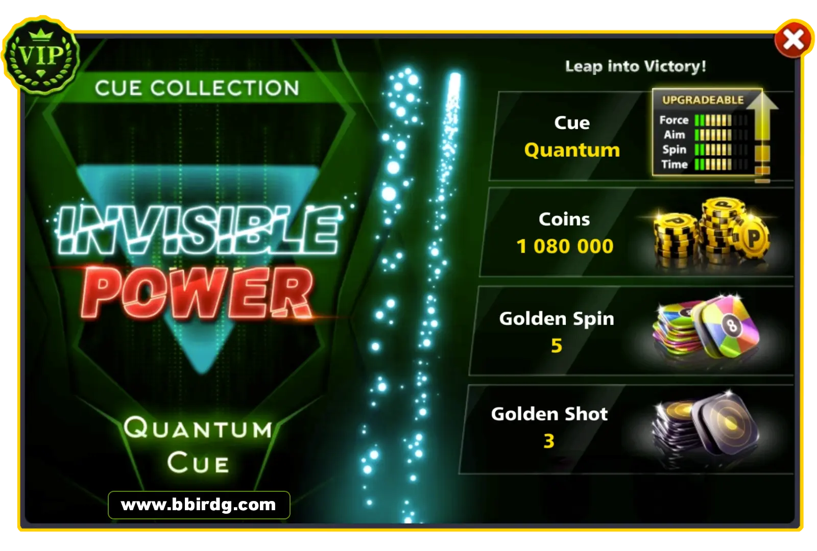 Quantum Cue - Invisible Power | 8 Ball Pool