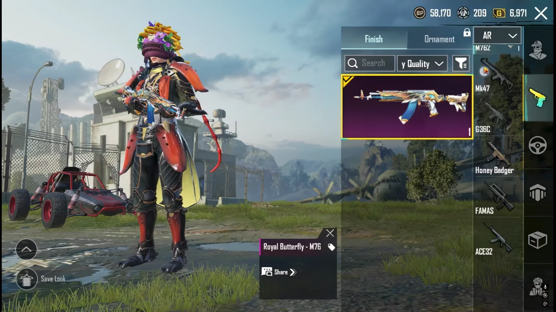Rare PUBGM Account - 20+ Premium Skins - Level 51, Platinum Peak | PUBGM Account - Image 4