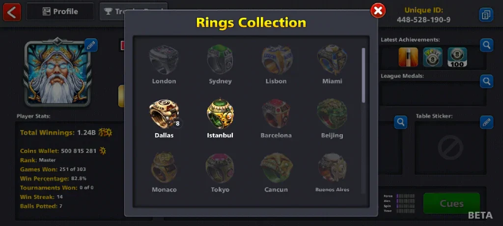x100 Legendary Box, 500 Million Coins, 3000 Cash | Miniclip Account | 8 Ball Pool - Image 5